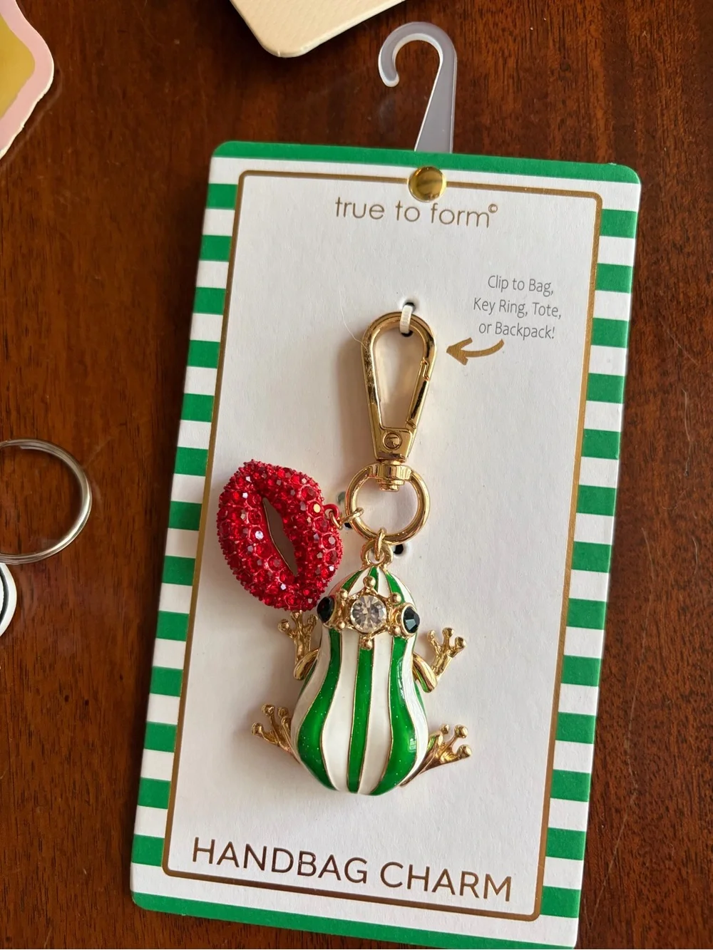 NWT keychain/bag charm choose one